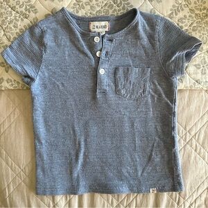 me and henry ribbed short sleeve tee